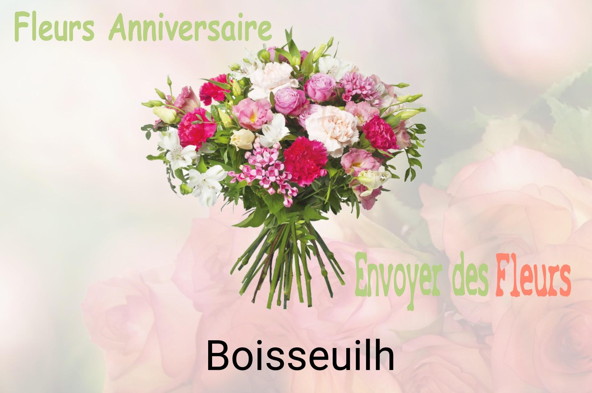 Bouquet de fleurs d’anniversaire livré à Boisseuilh