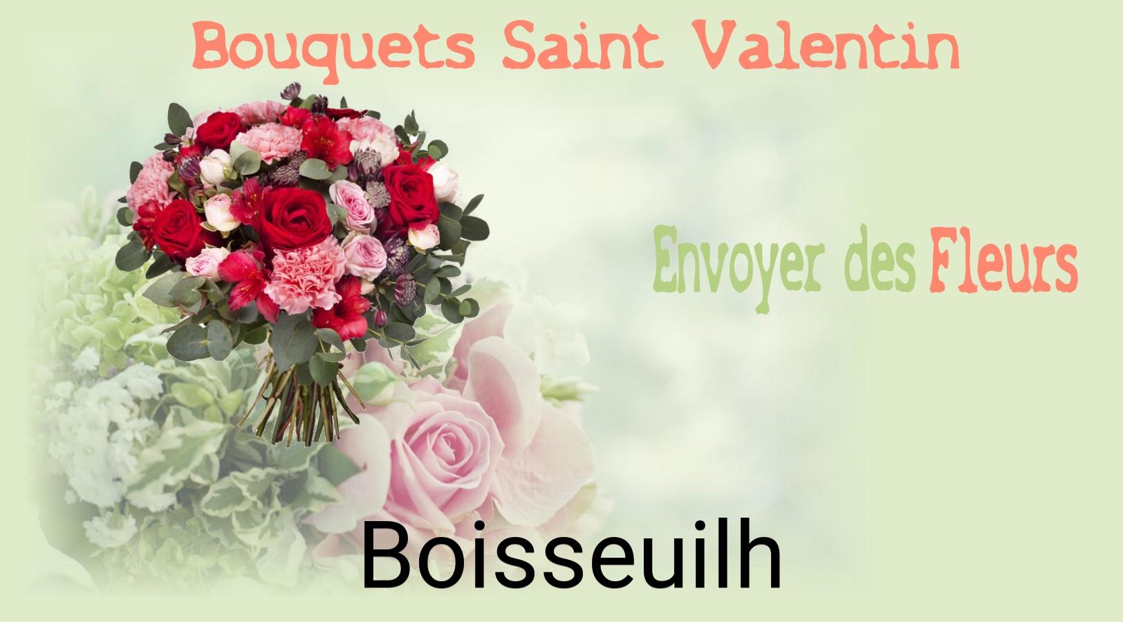 Roses de Saint-Valentin livrées à Boisseuilh